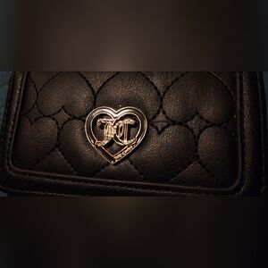 Juicy Couture Black Quilted Wallet